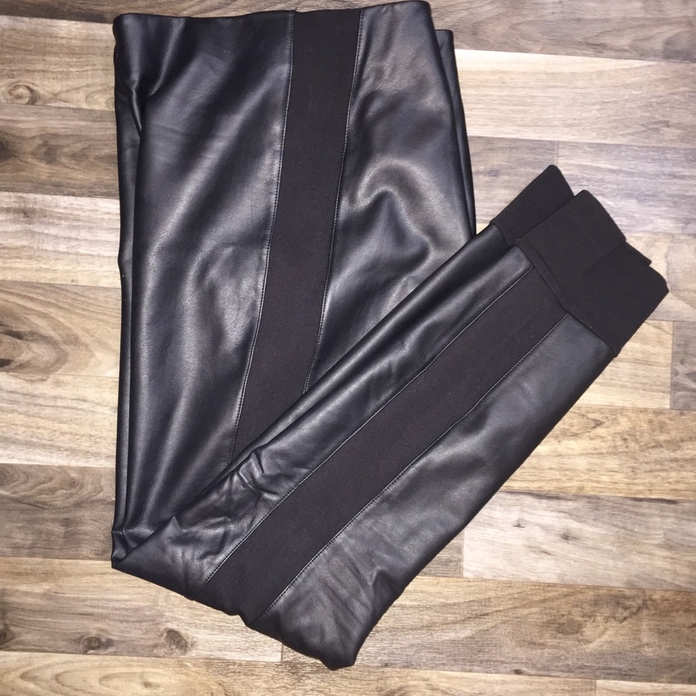 J.Crew The Gigi pant, faux leather jogger, size 10